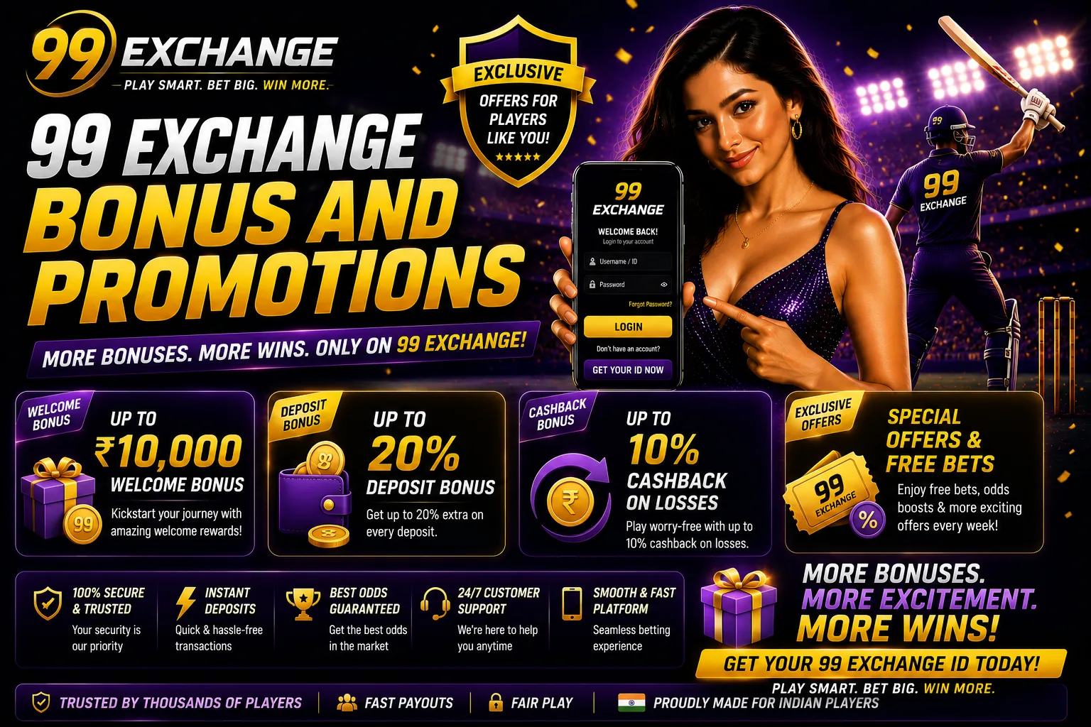 99 Exchange Bonus and Promotions